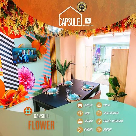 Capsule Flower - Balneo - Cinema - Billard - Nintendo Switch - Mons Centre Exterior photo